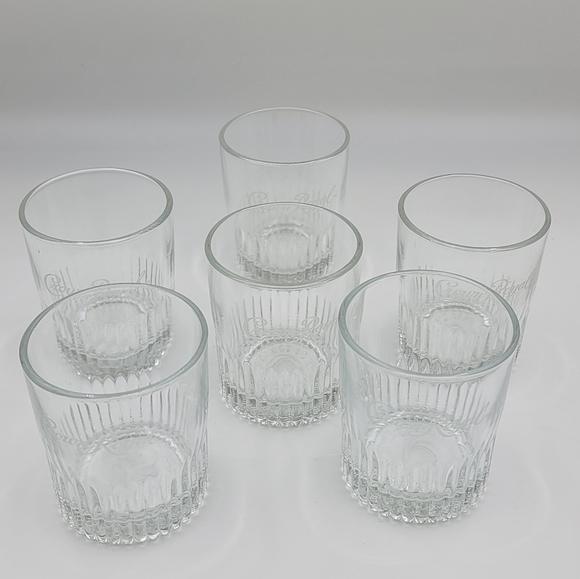 Set Of 6 Crown Royal Limited Edition Established 1939 Whiskey Rocks Glasses - Picture 2 of 6
